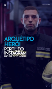 Arquétipo Herói (Perfil do Instagram)