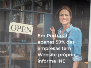 Em Portugal  apenas 59% das empresas tem Website próprio, informa INE