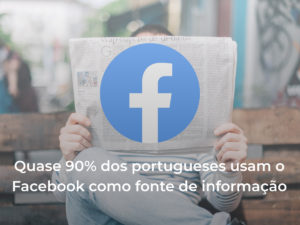 Quase 90% dos portugueses usam o Facebook como fonte de informação