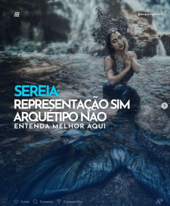 Sereia representação sim arquétipo não